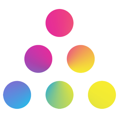 SEAM Lab logo: six circles arranged in a triangle, with magenta, cyan and yellow at the corners